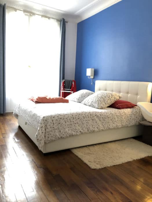 chambre parentale bleu